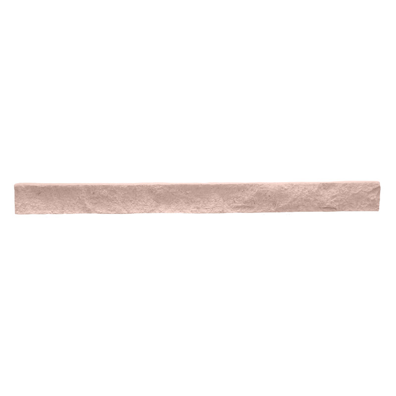 Carrelage mousse gris 42 po x 3,75 po, Beige