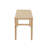 Mosquera Solid Wood Bench