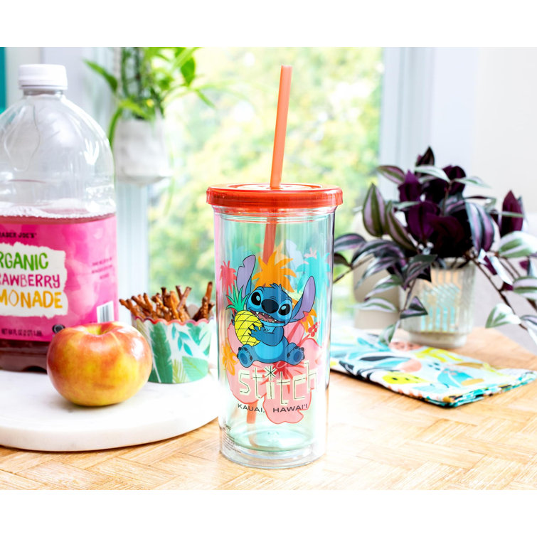 Silver Buffalo Disney Lilo & Stitch Tropical 2-ounce Plastic Mini Cups