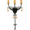 Escudo 3 - Light Armed Sconce