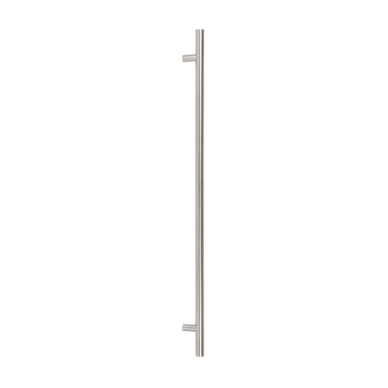 SS (316) 1.2m T Bar Handle Secret Fix 32mm Ø, Satin Nickel