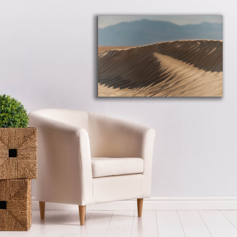  «Sand Abstract» par Epic Portfolio, art mural sur toile, 40 po x 26 po, H 26 po x l 40 po