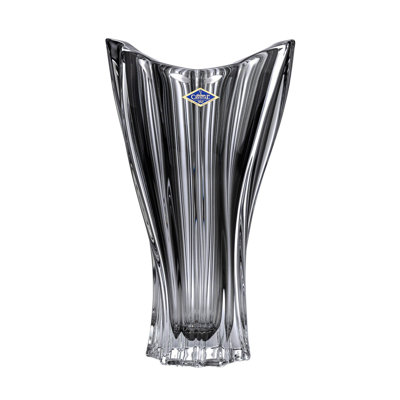 Vase de table en cristal