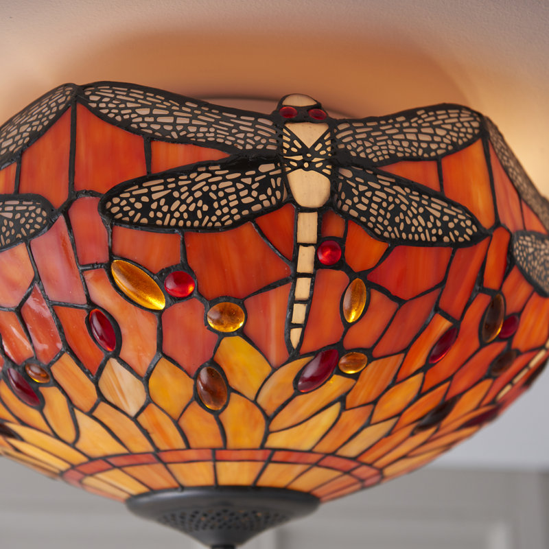 Paturi Flush Mount, Red