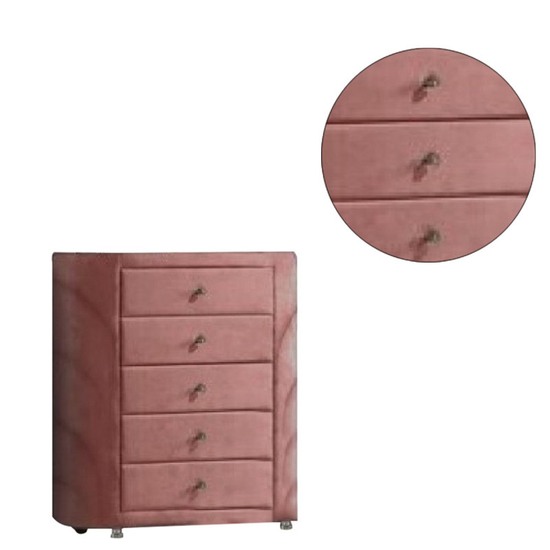 Commode 5 tiroirs l 19 po
