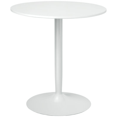 Krishina Round Metal Base Dining Table