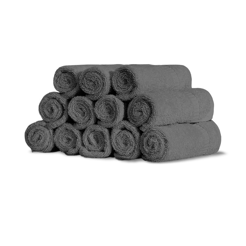 Hamptons Luxury Turkish Washcloth Set, 100% Turkish Cotton, Quick Drying, High Absorbent, Ultra Soft Towels For Home and Spa