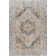Dienne Oriental Camel/Navy/Orange Area Rug