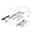 Structure de lit plateforme tapissier avec 2 tiroirs de rangement, canapé-lit réglable en velours-1406050387-1406050386