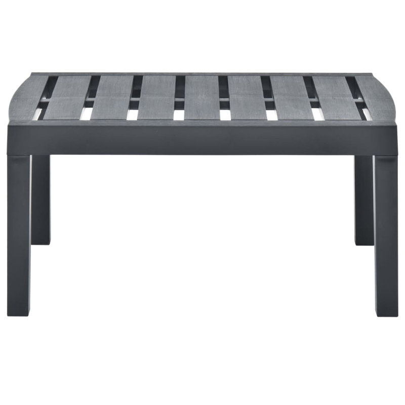 Jernigan Plastic Coffee Table, Anthracite