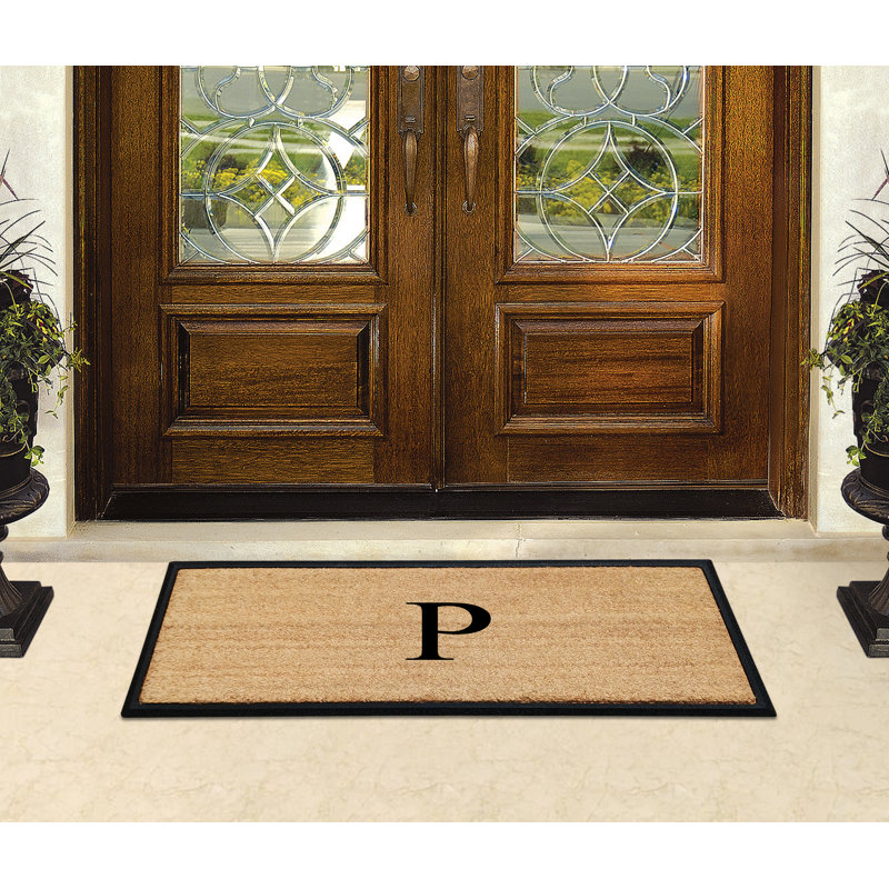Tapis de porte double antidérapant Albertina, P