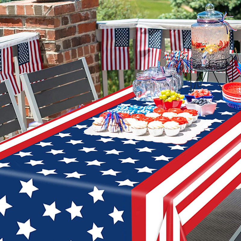 Glavin Patriotic Dining Linens