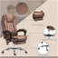 Fauteuil de massage inclinable et réglable, avec hauteur réglable et repose-pieds, massage-527144109