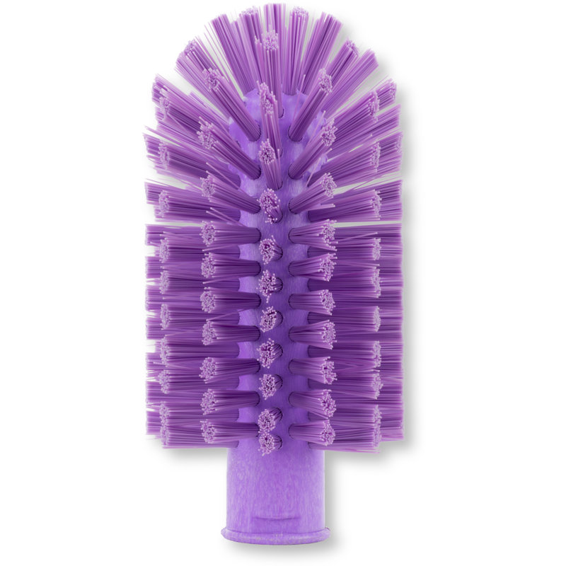 Cleaning Brushes, 5.90" H x 5.90" L x 3" W, Purple
