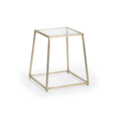 Bauhaus Glass End Table