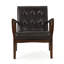 Amanni 26.75" W Tufted Faux Leather Armchair-2131411098