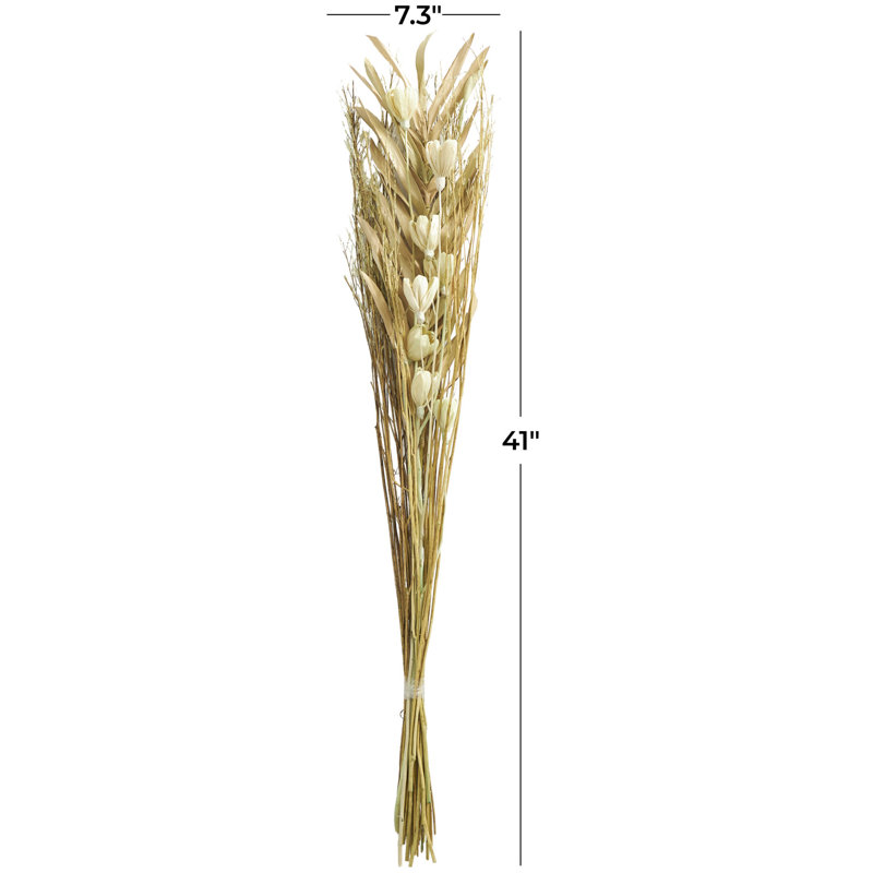 Peotone Landscape & Nature Vase Filler, Light Brown, 41" H x 7.3" W x 3.3" D