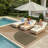 Narze Modern Easy Jute Machine Washable Outdoor Rug with Non-Slip Backing for RV, Backyard, Patio，Balcony-1099587013