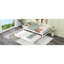 Lit plateforme blanc avec lit gigogne en bois de pin blanc - Fabrication durable de qualité pour la chambre à coucher