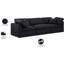 Canapé modulaire rembourré 105 po Itala-94482259