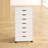 19.21'' Wide 7 -Drawer Mobile File Cabinet-784895265