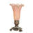 8" High Pink Pond Lily Victorian Accent Lamp-963591041