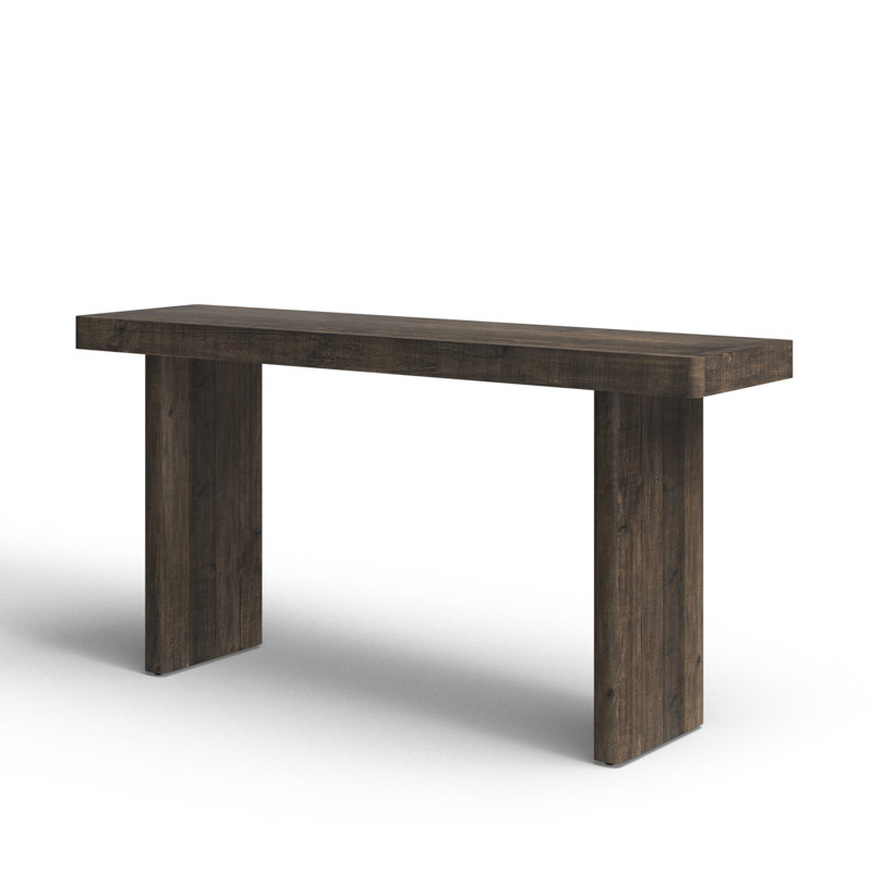 Thompkins 60'' Solid Wood Console Table, Brown