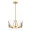 Lustre Aenon avec verre d'eau martelé-111194521-111194520-111194518