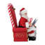 Figurine Père Noël au centre commercial