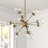 Orrhaen 12-Light Chandelier with Oversized Globe Bulbs-1804594026
