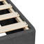 Structure de lit Ebern Designs sans matelas gris foncé TG-231448794-231448792