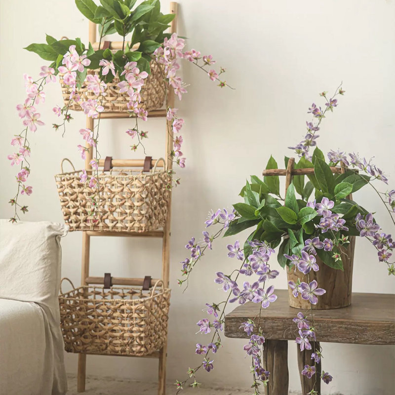 Tige de Cytha Jasmin artificielle, Mauve