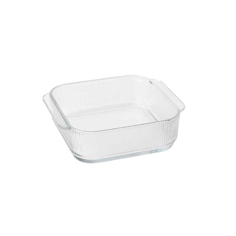 Stelton Pilastro Glass Baker Bakeware, 5.7 cm H x 19.7 cm L x 17.3 cm W