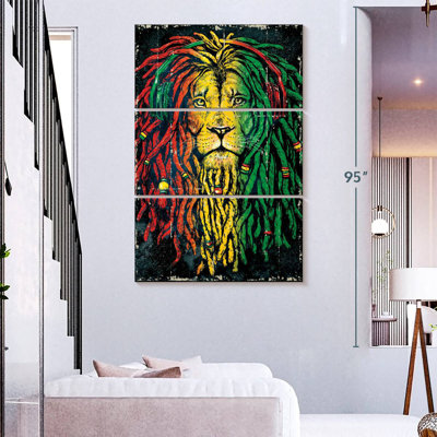 Brampt Reggae Colorful Lion