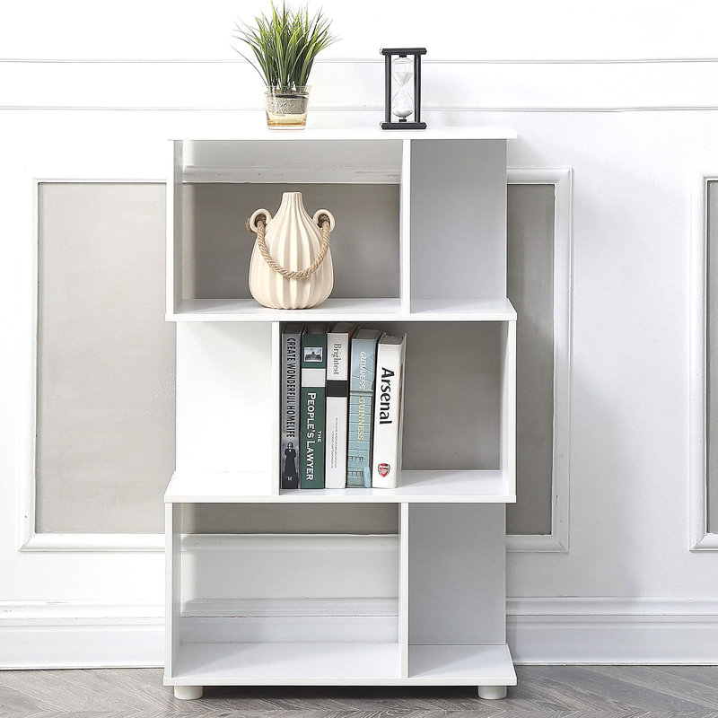 Debolt Geometric Bookcase