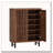 33.46" Storage Coffee Bar Cabinet With  2Doors & Shelves-148926092
