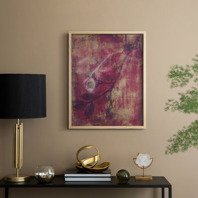 «Branching Out», impression encadrée en bois massif