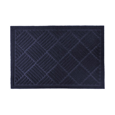 Boothby Non-Slip Geometric Indoor Doormat