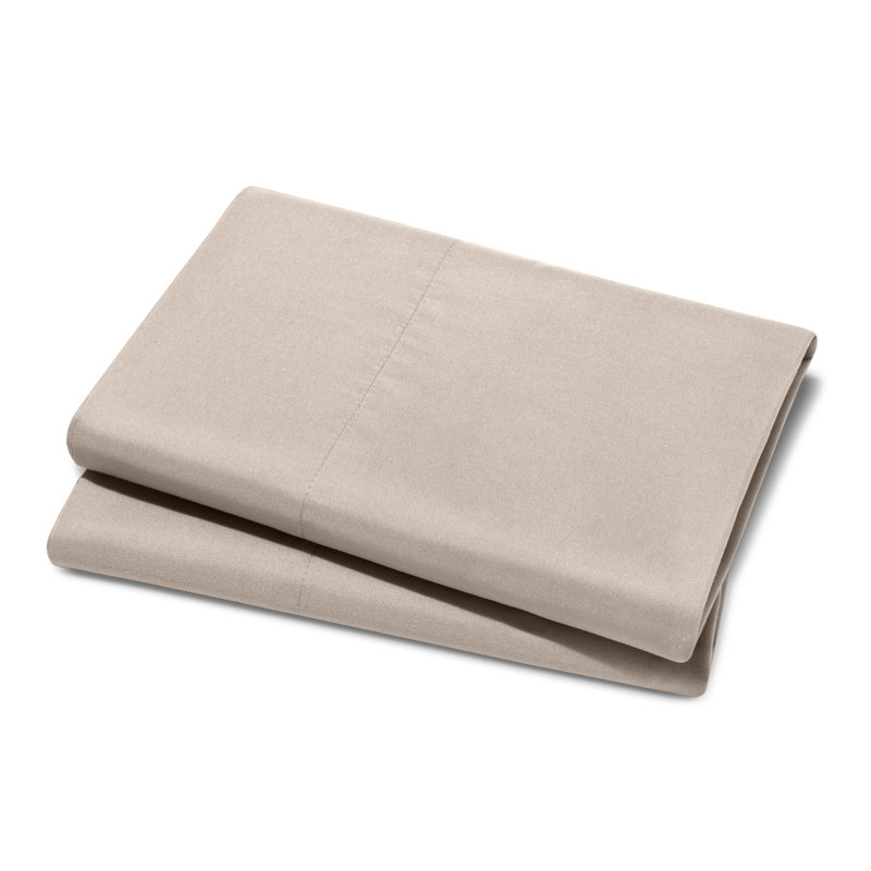 Microfiber Sham, Sandwash Pebble