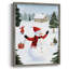 «Christmas Holiday Art CCXLVII», reproduction d'art encadrée - bois massif-1791675932