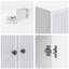 Metal Rectangle Accent Cabinet-1507289674