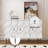 Modern Freestanding Storage Accent Cabinet with 2-Doors  Sideboard Buffet for Living Room, Dining Room, Bedroom and Entryway-1928500861
