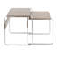 Tables d’imbrication 2 pièces mid-century Ryker