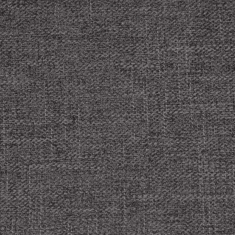 Canapé modulaire rembourré 123,24 po Nyerere, Mélange de lin gris foncé