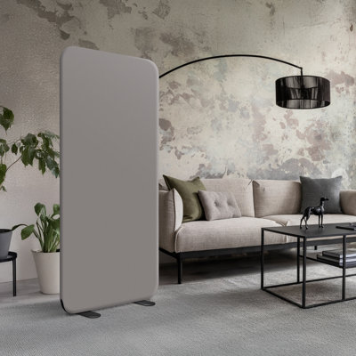 Standing Room Divider, Space Privacy Partition, Portable Wall Panel for Studio Apartment, Office, Home, Classroom, Scratch Resistance, 29"x65" by Ebern Designs