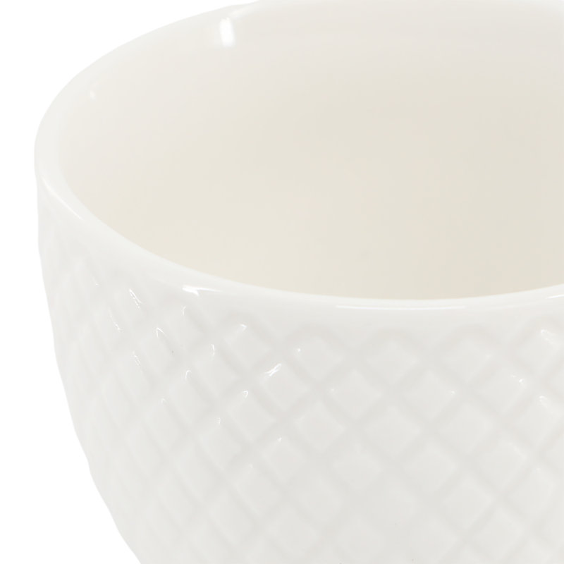  Ensemble de 12 tasses à espresso en porcelaine avec soucoupe 3 pièces Sol