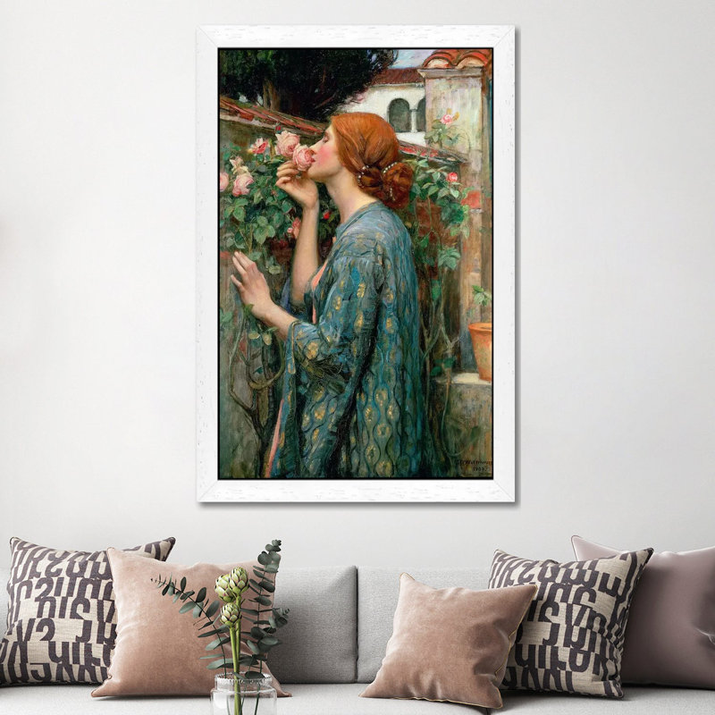 Print, 66.04 cm H x 45.72 cm W, White Framed