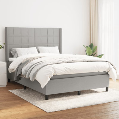 Box Spring Bed with Mattress