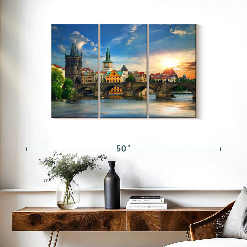 Lilie Charles Bridge, 24" H x 38" W