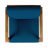 Club Chairs Set Of 2, Blue-141982793